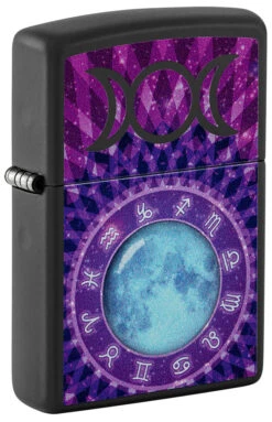 Zippo Glowing Zodiac Design
