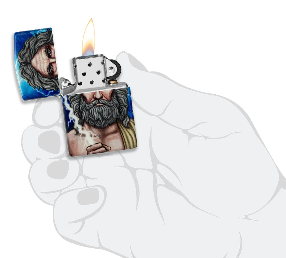 Zippo Greek God Clash Design 10 Zippo Greek God Clash Design - Image 8