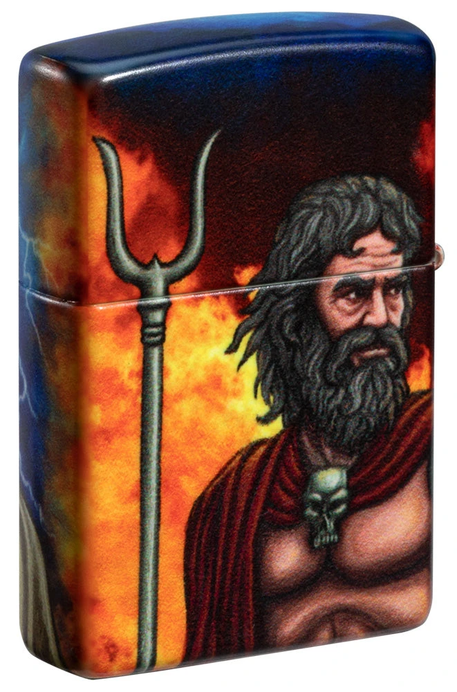 Zippo Greek God Clash Design 6 Zippo Greek God Clash Design - Image 4