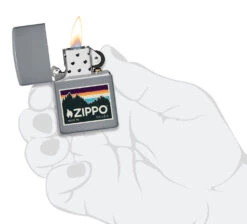 Outdoor Zippo Logo Design 12 Outdoor Zippo Logo Design -Zippo CI418216 Z CP Lighter 49452 PT04