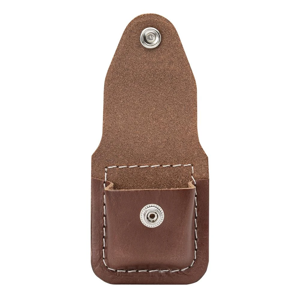 Zippo Brown Lighter Pouch- Loop 4 Zippo Brown Lighter Pouch- Loop - Image 2