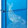 Zippo Whale Design 2 Zippo Whale Design -Zippo MP403922 Z CP Lighter 20446 MAIN