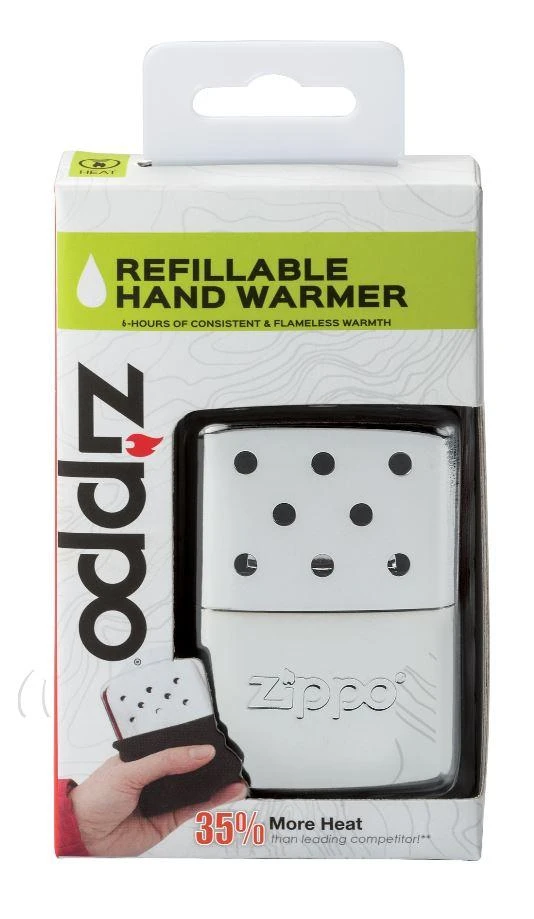 Zippo 6-Hour High Polish Chrome Refillable Hand Warmer 5 Zippo 6-Hour High Polish Chrome Refillable Hand Warmer - Image 3