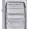 King Of The Road Zippo Lighter In Brushed Chrome 1300176 -Zippo httpwww.thelightershop.co .ukimages1300176 zippo 1