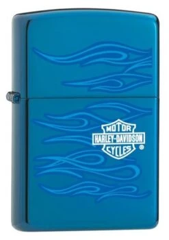 Harley Davidson Ghost Sapphire Zippo Lighter