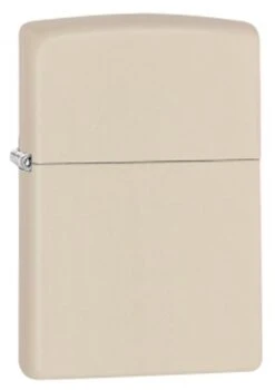 Matte Cream Zippo Lighter, Plain 216