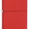 Matte Red Zippo Lighter (Plain) 233 -Zippo httpwww.thelightershop.co .ukimages233 zippo 1