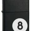 8 Ball Matte Black Zippo Lighter 28432 2 8 Ball Matte Black Zippo Lighter 28432 -Zippo httpwww.thelightershop.co .ukimages24331 zippo 1