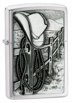 Resting Cowboy Zippo Lighter 24879