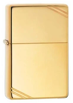 Vintage High Polished Brass Zippo Lighter 270