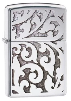 Zippo 36 Filigree Polished Chrome Zippo Lighter 28530
