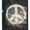 Peace On Flag Zippo Lighter In Matte Black 28864 -Zippo httpwww.thelightershop.co .ukimages28864 zippo 1